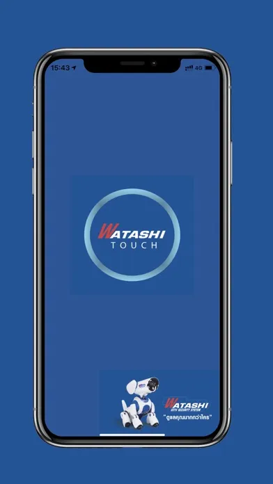 Tangkapan skrin WatashiTouch