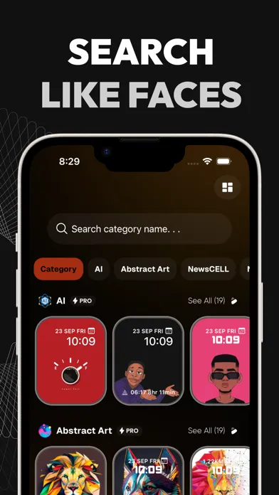 تصاویر Watch Faces: Gallery Wallpaper
