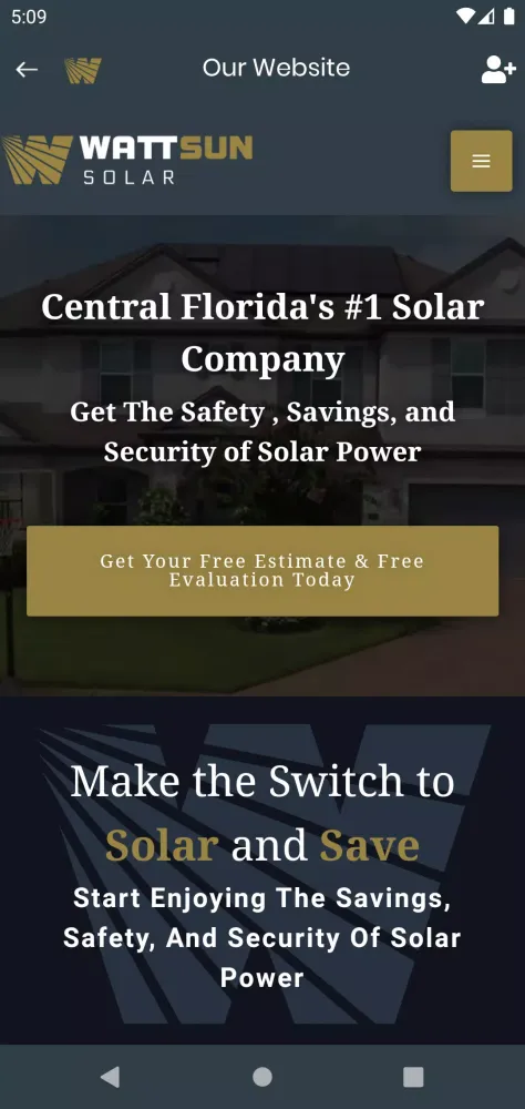 Wattsun Solar 스크린샷