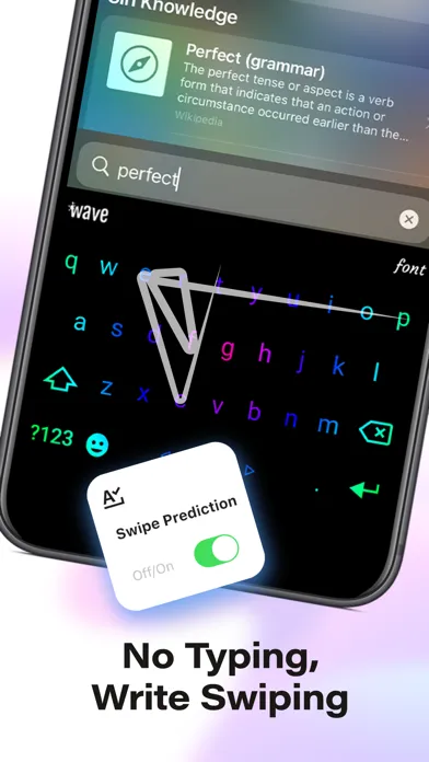 تصاویر Fonts AI Keyboard - LED themes