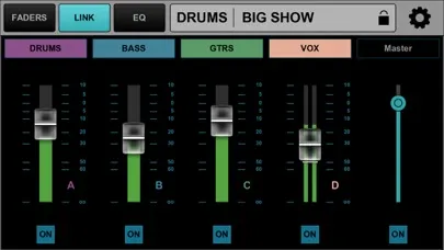 MyMon Personal Monitor Mixer Screenshots