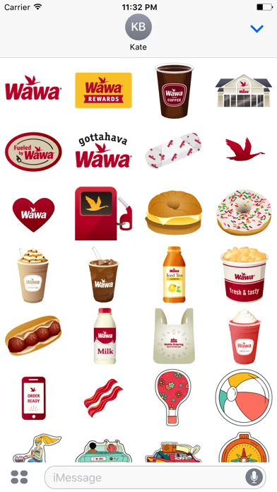 Screenshot di Wawa Stickers