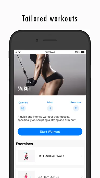 FitHer - Workout for Women स्क्रीनशॉट