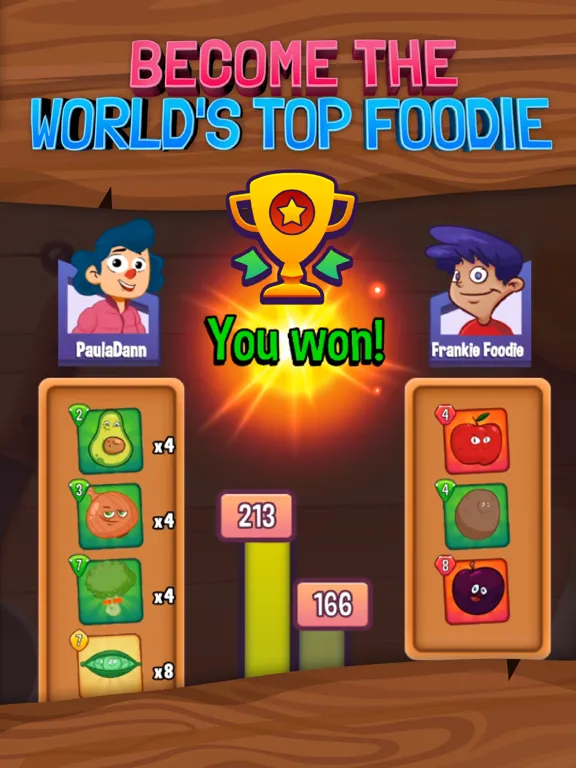 Food Match Duels iPad  Ekran Görüntüleri