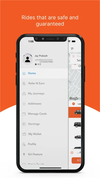 WayWay: Book a car ride應用截圖