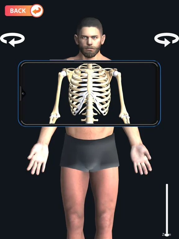 Tangkapan skrin X-ray Body Scanner Game iPad 