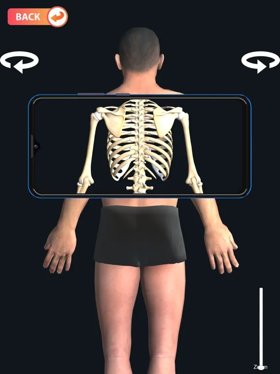 Tangkapan skrin X-ray Body Scanner Game iPad 