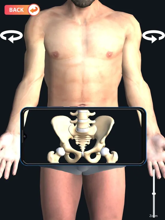 Tangkapan skrin X-ray Body Scanner Game iPad 