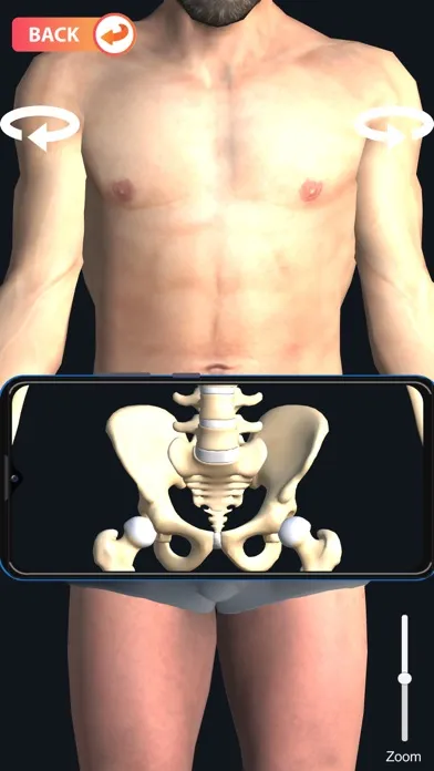 Tangkapan skrin X-ray Body Scanner Game