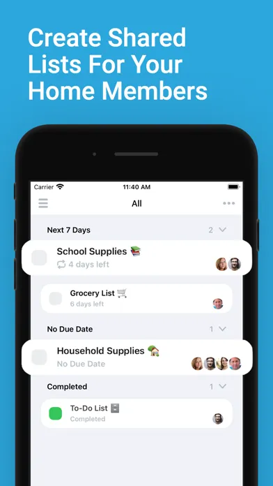 ภาพหน้าจอของ WeDivvy - Home Organizer