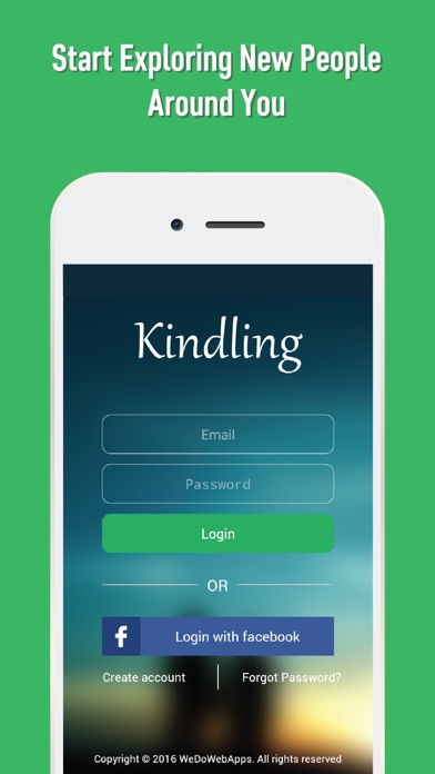 Скриншоты Kindling App