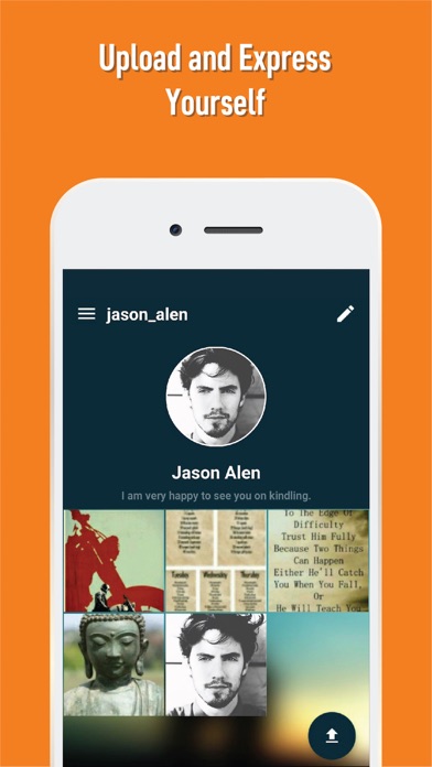 Скриншоты Kindling App