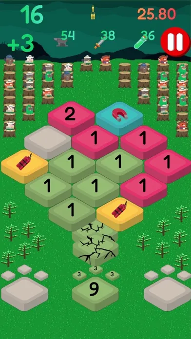 Forest Frenzy tile smash game سکرین شاٹس