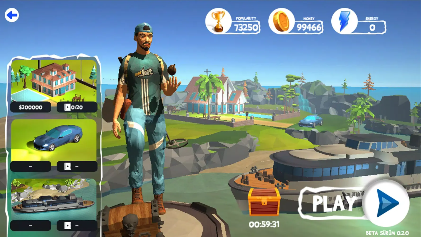 Tangkapan skrin Gold Hunter Adventures