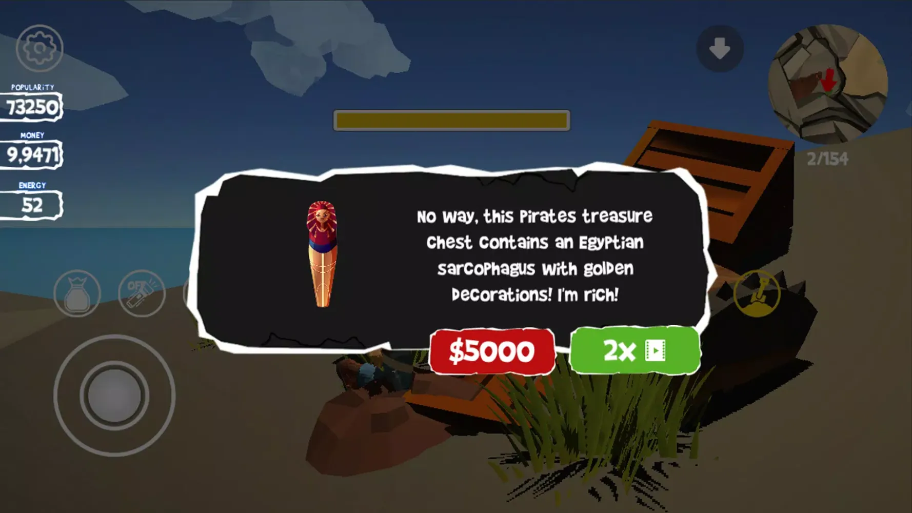 Tangkapan skrin Gold Hunter Adventures