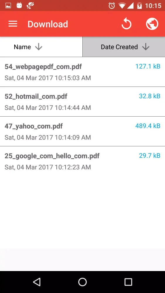 صور Website To PDF