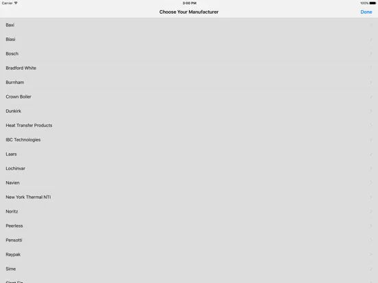 Hydro-Core Boiler Compatibility iPad Ekran Görüntüleri