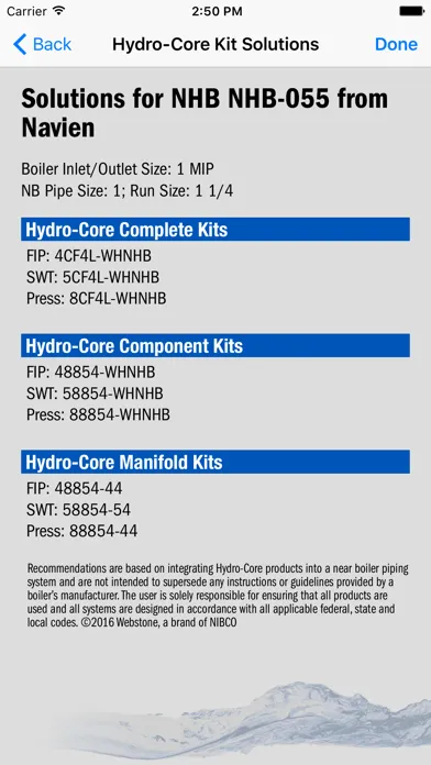 Hydro-Core Boiler Compatibility Ekran Görüntüleri
