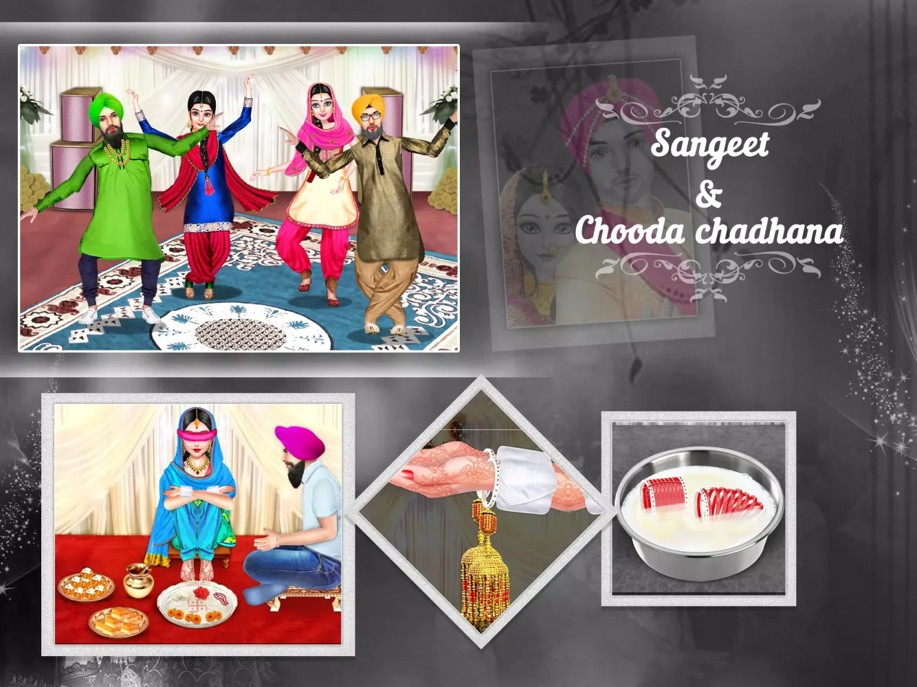 Punjabi Wedding-Indian Girl Ar Ekran Görüntüleri