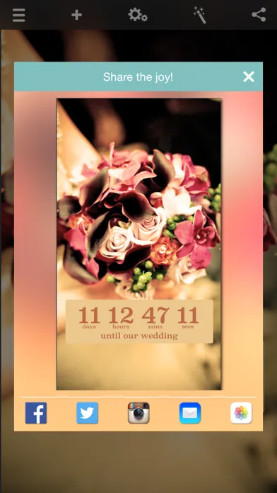 Capturas de pantalla de Wedding Countdown