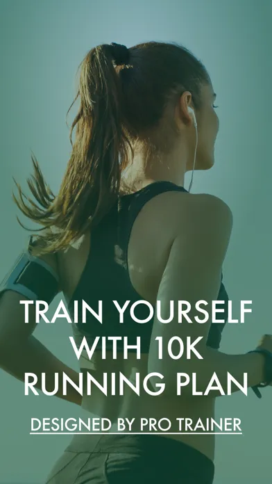 Zrzuty ekranu 10K Run Coach & Tracking App