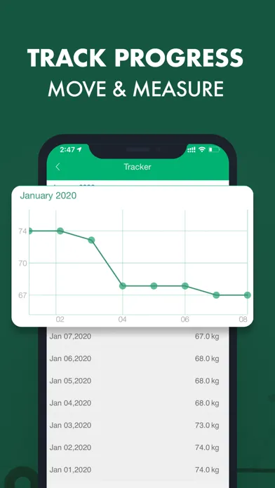 Zrzuty ekranu 10K Run Coach & Tracking App