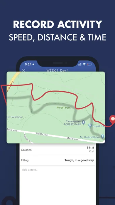 Walking For Weight Loss App Screenshots