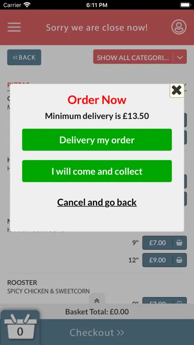 WELLINGTON KEBAB & PIZZA স্ক্রিনশট