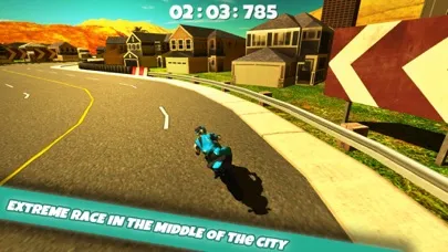 Motorbike Dubai City Driving Simultor 3D 2015 : Expensive motorbikes street racing by rich driver スクリーンショット