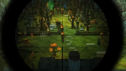 تصاویر Halloween Carved Pumpkin Zombie Sniper 3D!