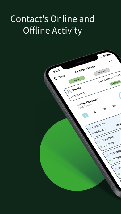 Captures d'écran de WhatStat Online&Offline Status