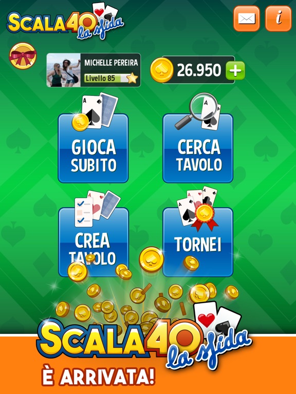 Capturas de pantalla de Scala 40: la sfida! iPad 