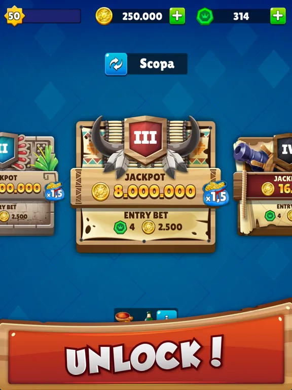 Scopa: la Sfida - Card Games iPad  سکرین شاٹس