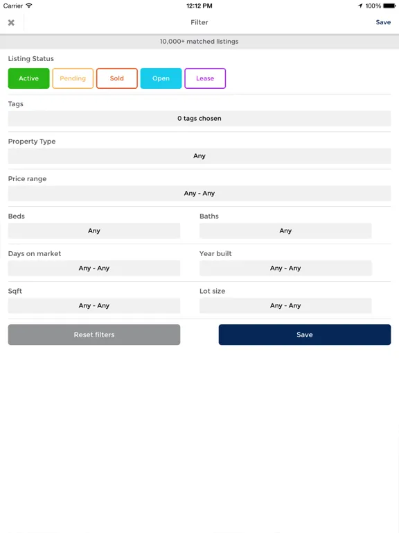 Ảnh chụp màn hình của Whats My Home Worth iPad 