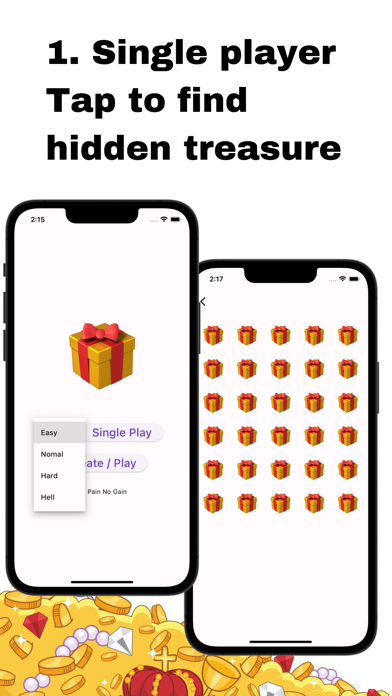 Capturas de tela do Where Game:Find hide treasure!