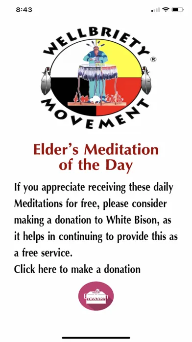 Wellbriety Elders Meditation應用截圖