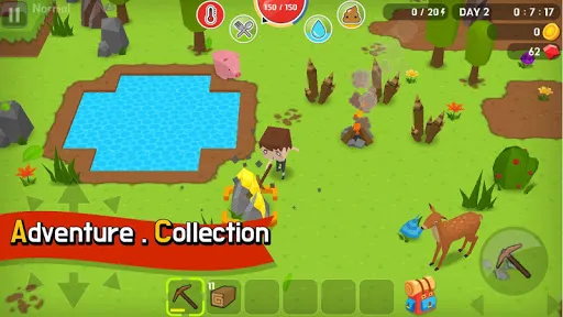 Capturas de tela do Mine Survival