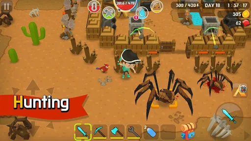 Capturas de tela do Mine Survival