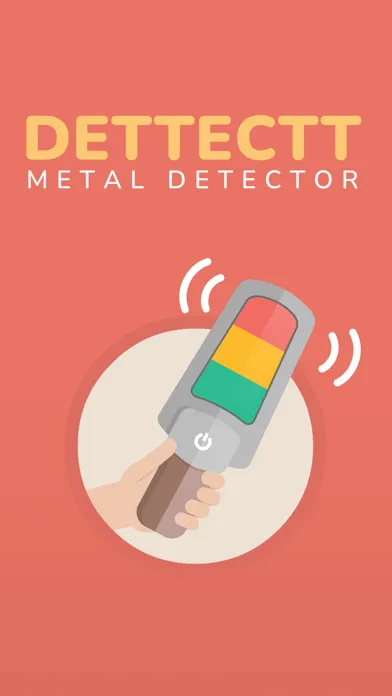 Tangkapan skrin Metal Detector Simulator Prank