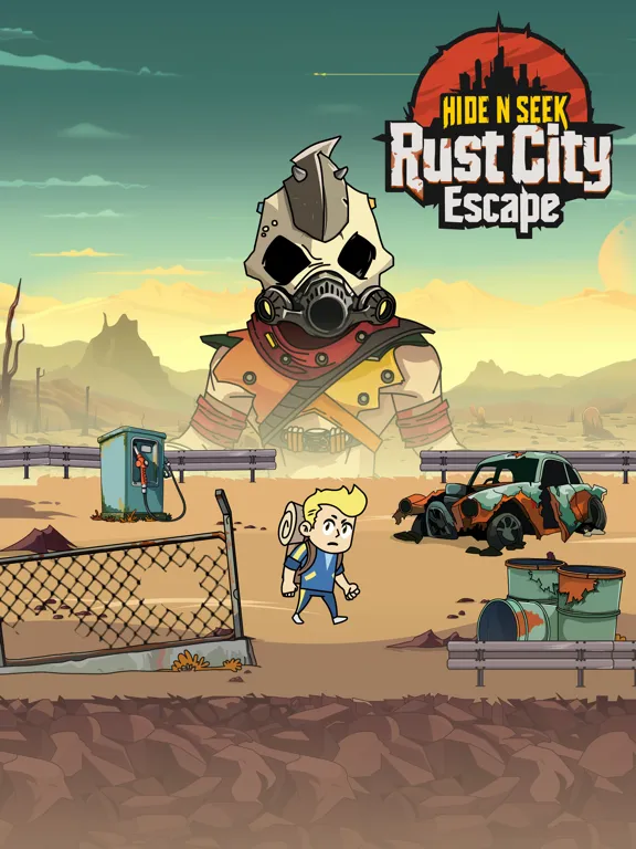Hide and Seek Rust City Escape iPad  স্ক্রিনশট