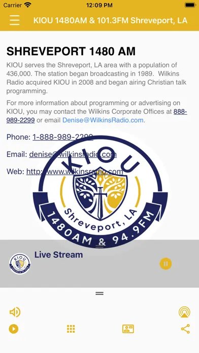 تصاویر KIOU AM1480 FM94.9 Radio