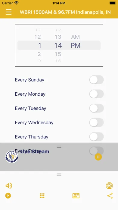 WBRI 1500AM & 96.7FM Radio Screenshots