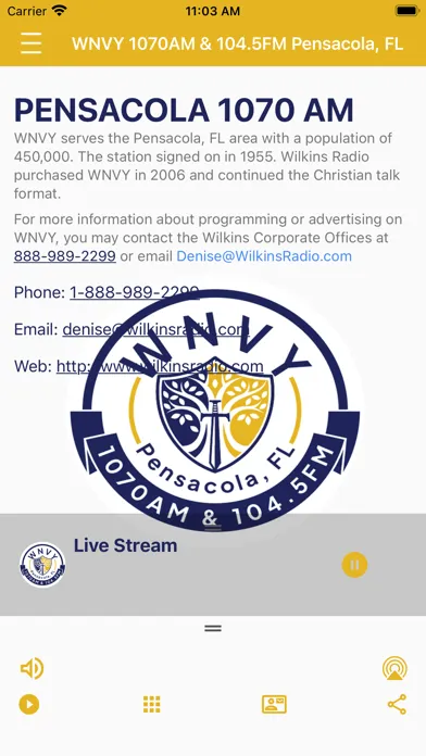 تصاویر WNVY AM1070 & FM104.5 Radio