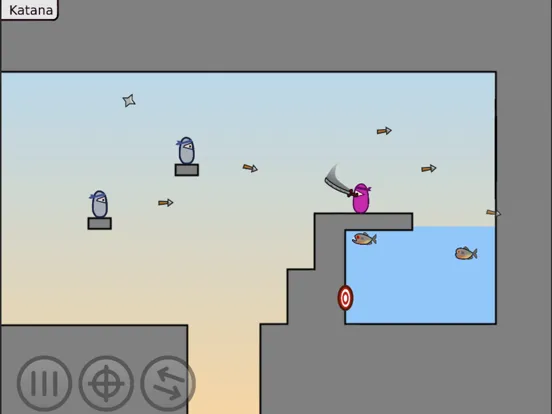 Capturas de tela do Way of the Ninja iPad 