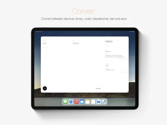 Debotha: Text & Base Converter iPad  スクリーンショット