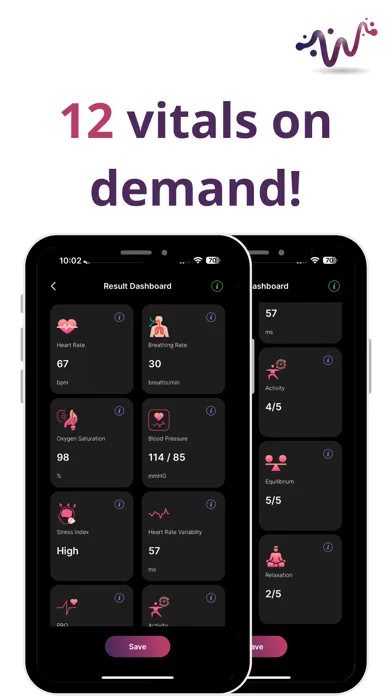 ภาพหน้าจอของ WellTra.AI: Health Tracker App