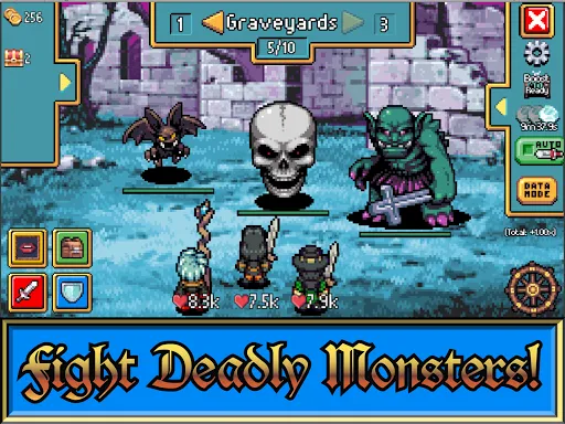 Capturas de tela do Wizard's Wheel 2: Idle RPG