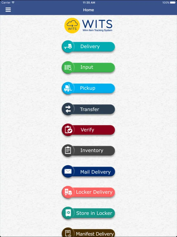WITS Mobile Tracking iPad 应用截图