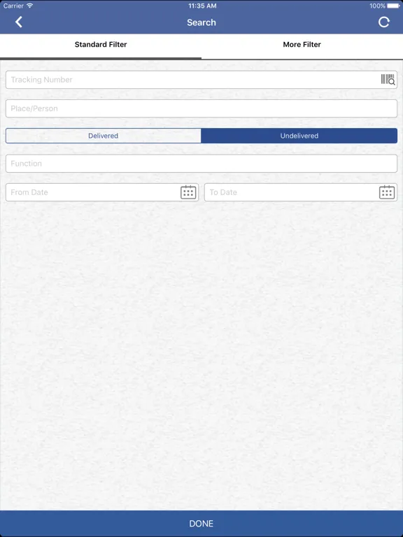 WITS Mobile Tracking iPad 应用截图