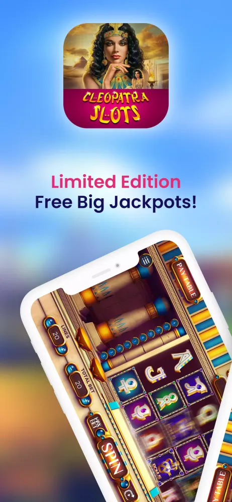 Tangkapan layar Cleopatra Slots: Casino games
